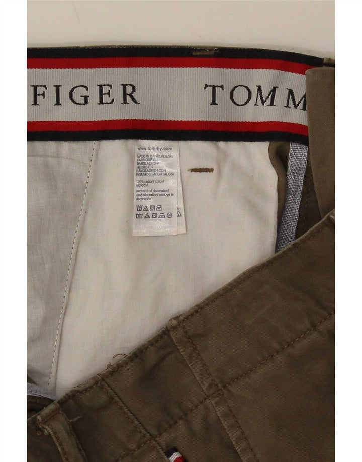 Tommy Hilfiger Herre Cargo Shorts W36 Large Khaki Bomuld