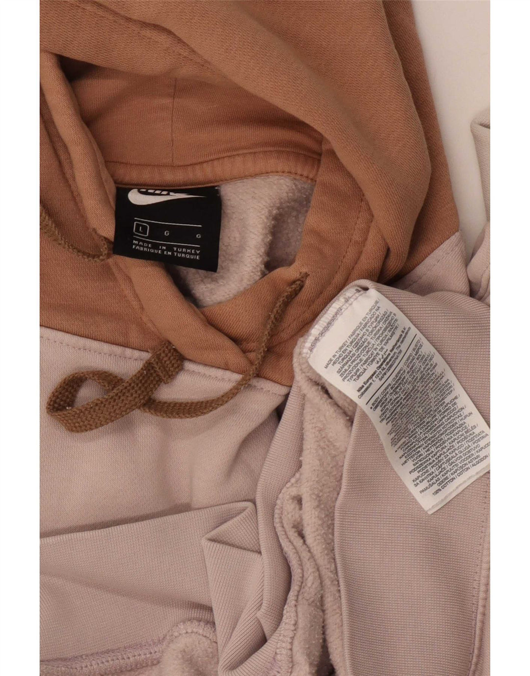 Nike oversized hættetrøje til kvinder DK 16 Stor flerfarvet farveblok