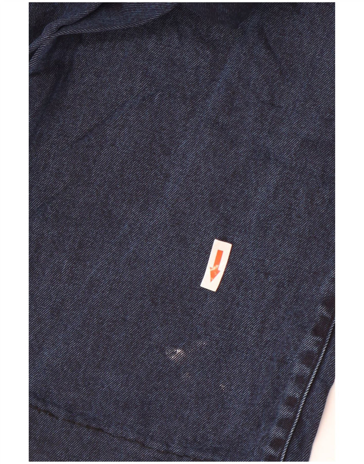 Massimo Dutti Dame Bootcut Jeans EU 36 XS W26 L29 Navy Blue Lyocell