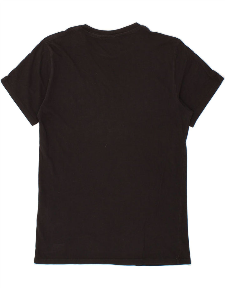 LEVI'S Mens Graphic T-Shirt Top Medium Black Cotton Vintage Levi's and Second-Hand Levi's from Messina Hembry 