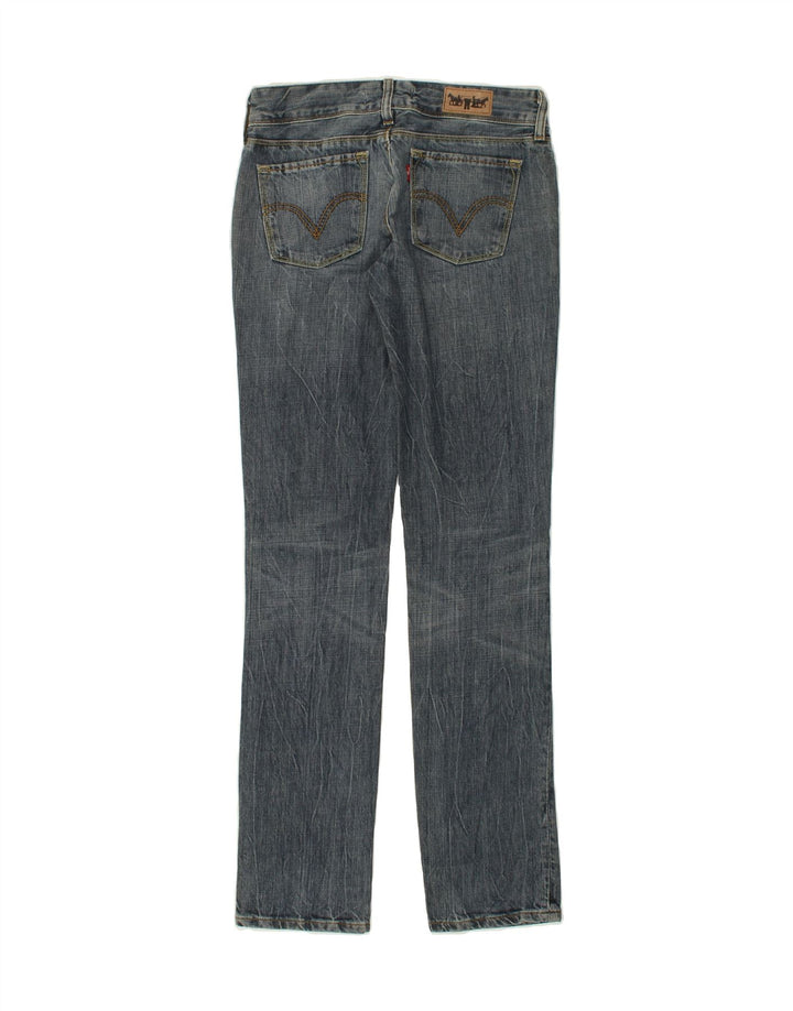 LEVI'S Womens 571 Slim Jeans W28 L34 Grey Cotton Vintage Levi's and Second-Hand Levi's from Messina Hembry 