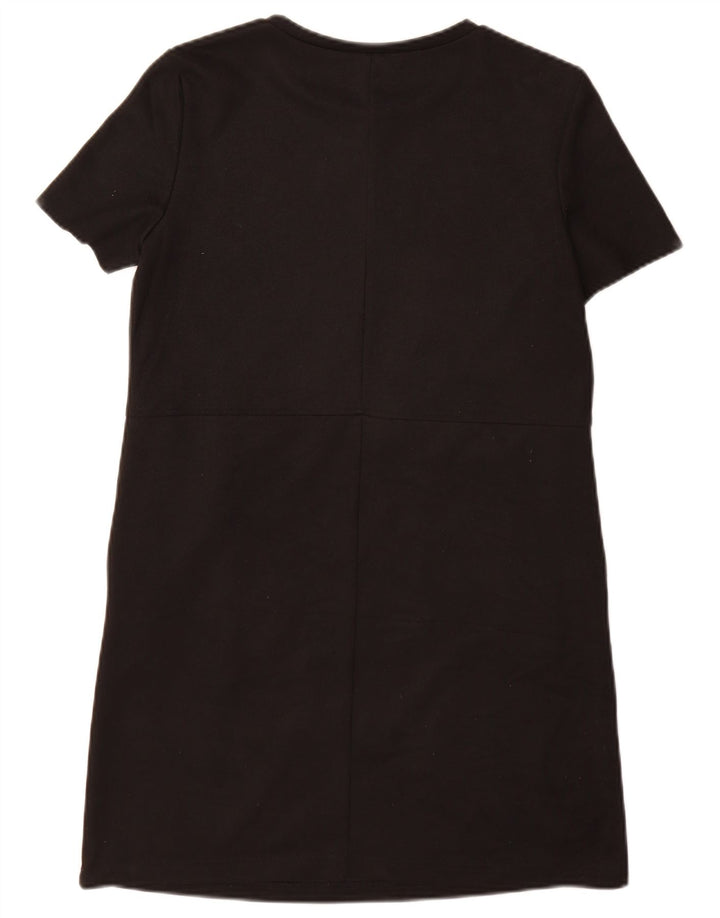 Zara Womens Shift Dress UK 10 Small Black