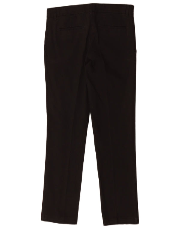 Marks & Spencer Boys Slim Suit Bukser 12-13 år W28 L27 Sort Polyester