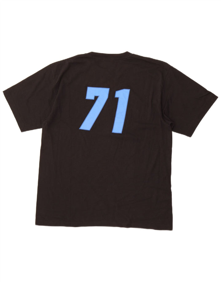 Starter Herre Grafisk T-Shirt Top Stor Sort Bomuld