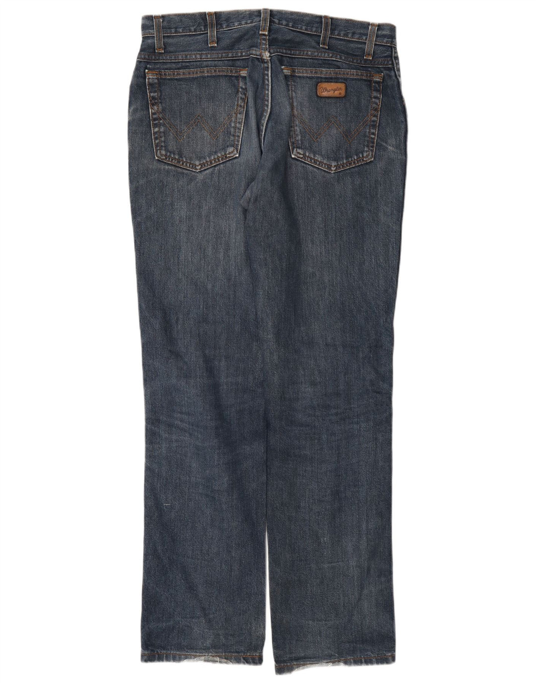 Wrangler Straight Jeans til mænd W34 L33 Blå