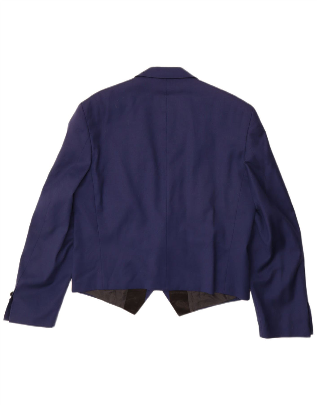 Vintage Herre Berlin Blazer Jacket UK 38 Medium Navy Blue Colourblock