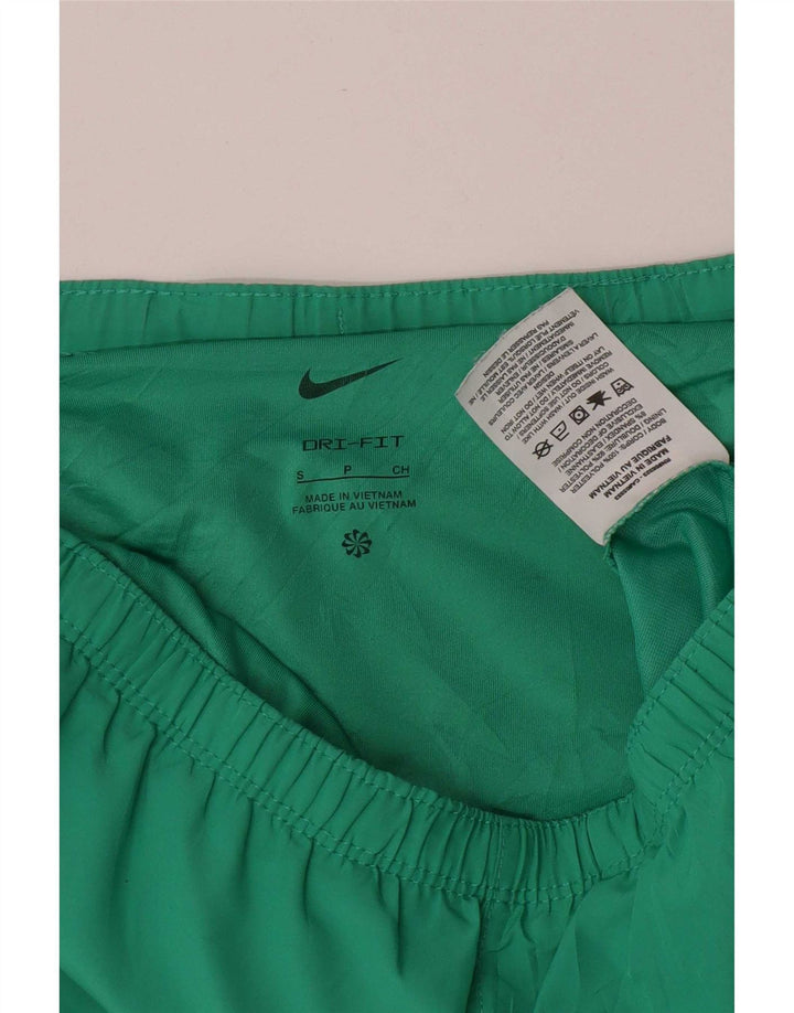 Nike Herre Dri Fit sportsshorts Små grøn stribet polyester