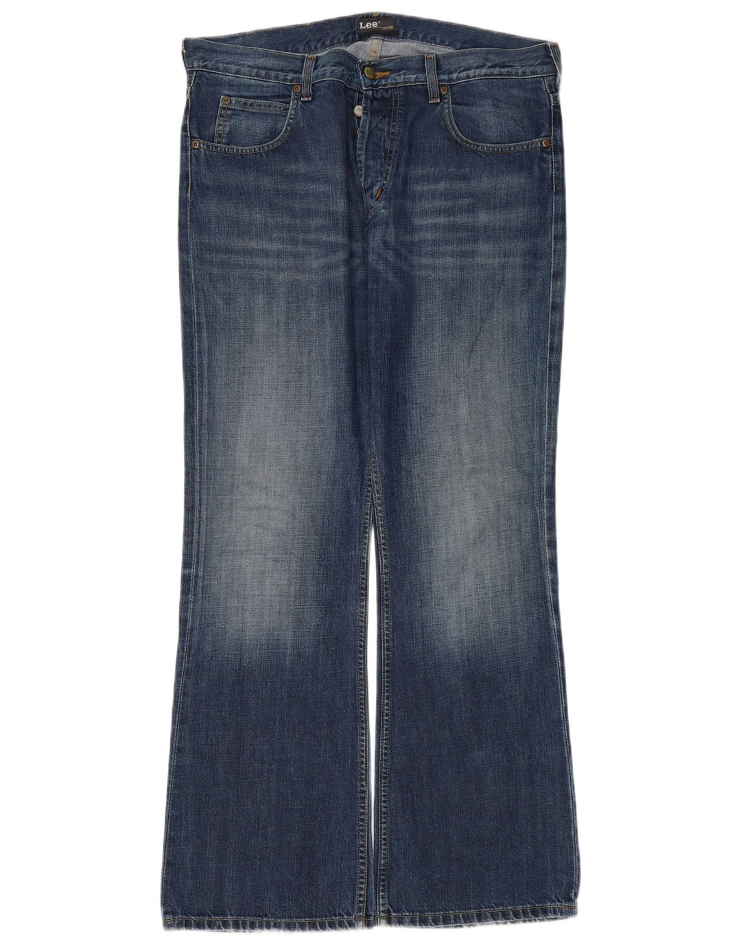 LEE Herre Denver Bootcut Jeans W36 L32 Blå Bomuld