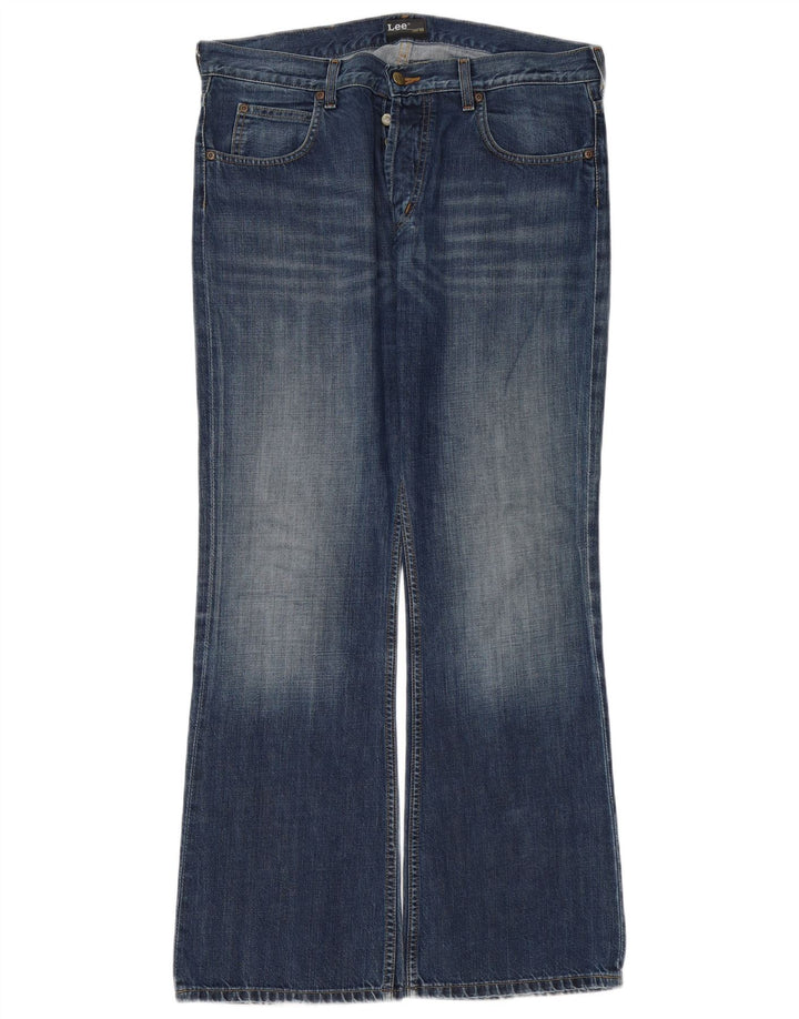 LEE Herre Denver Bootcut Jeans W36 L32 Blå Bomuld
