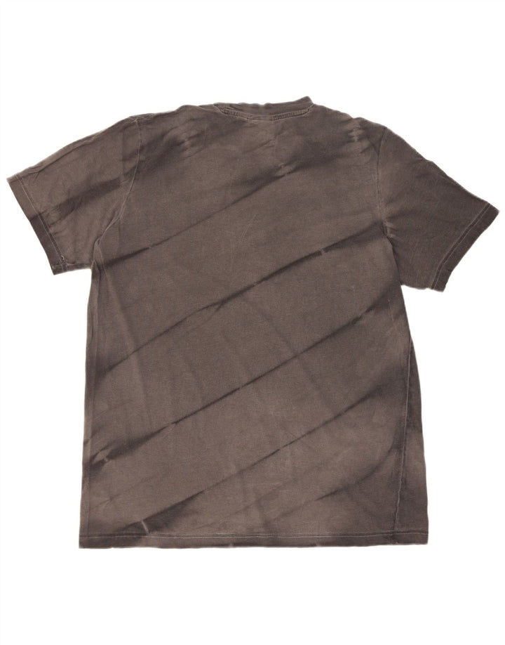 Adidas Herre grafisk T-shirt Top Stor Grå Tie Dye Bomuld
