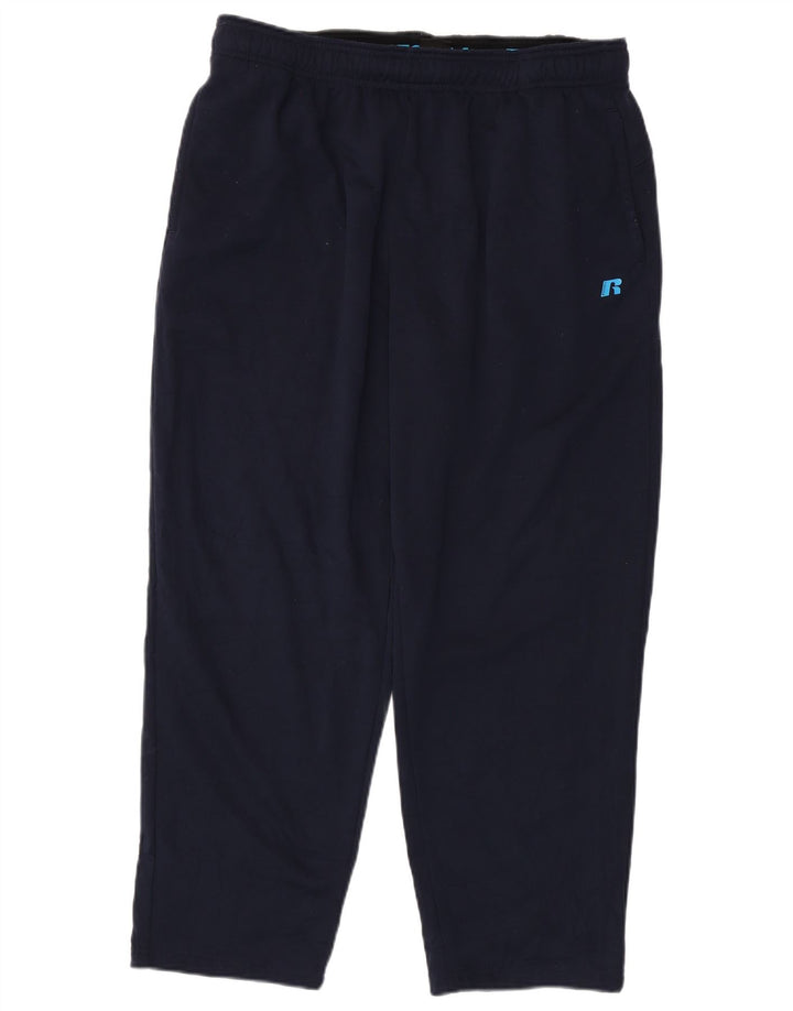 RUSSELL ATHLETIC Herre træningsdragt Bukser Large Navy Blue Polyester
