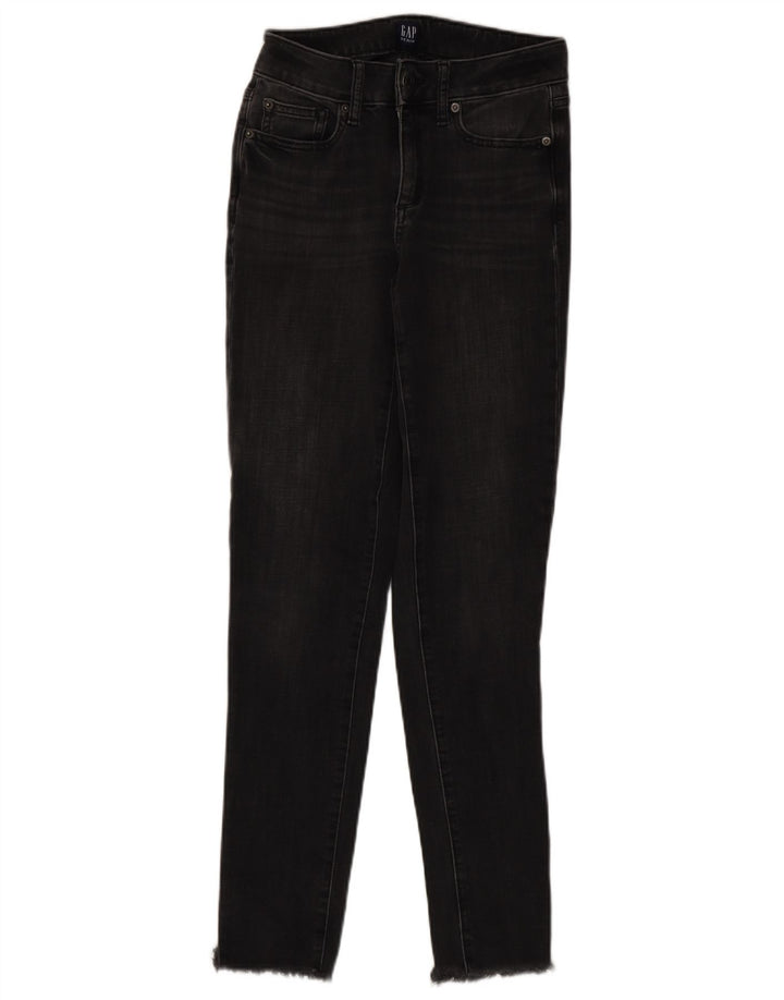 Gap Dame Skinny Jeans W27 L31 Grå Bomuld