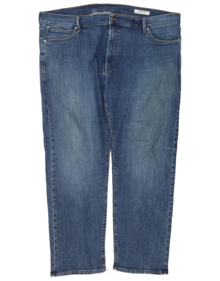 Marks & Spencer Straight Jeans til mænd W44 L29 blå bomuld