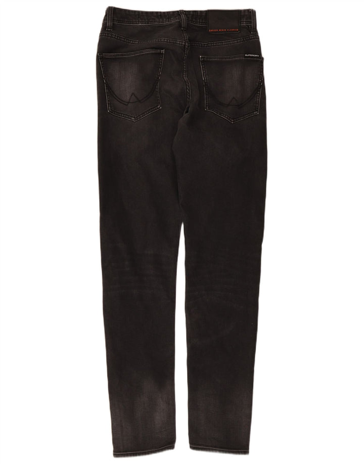 Superdry Mens Wilson Slim Jeans W30 L32 Grå Bomuld