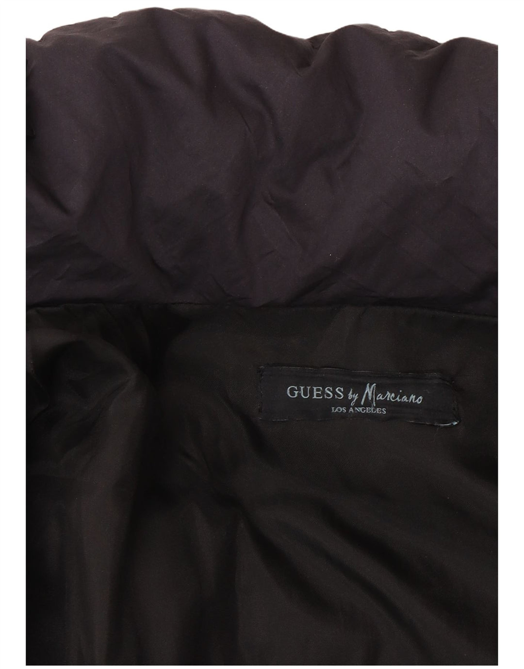 Guess By Marciano Dame Polstret Frakke IT 46 Large Navy Blue Polyester