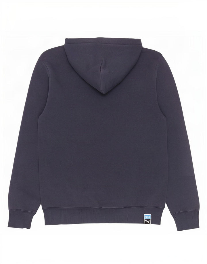 Puma Hættetrøje til mænd Large Navy Blue Colourblock
