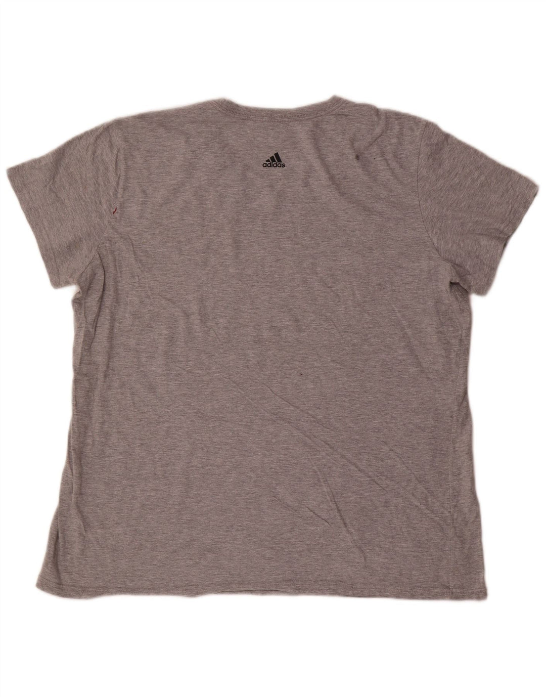 Adidas Herre grafisk T-shirt Top 2XL Grå