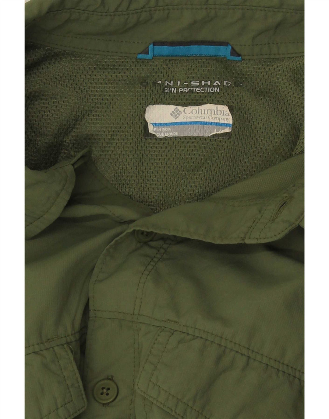 Columbia Herre Omni-Shade skjorte Medium Khaki