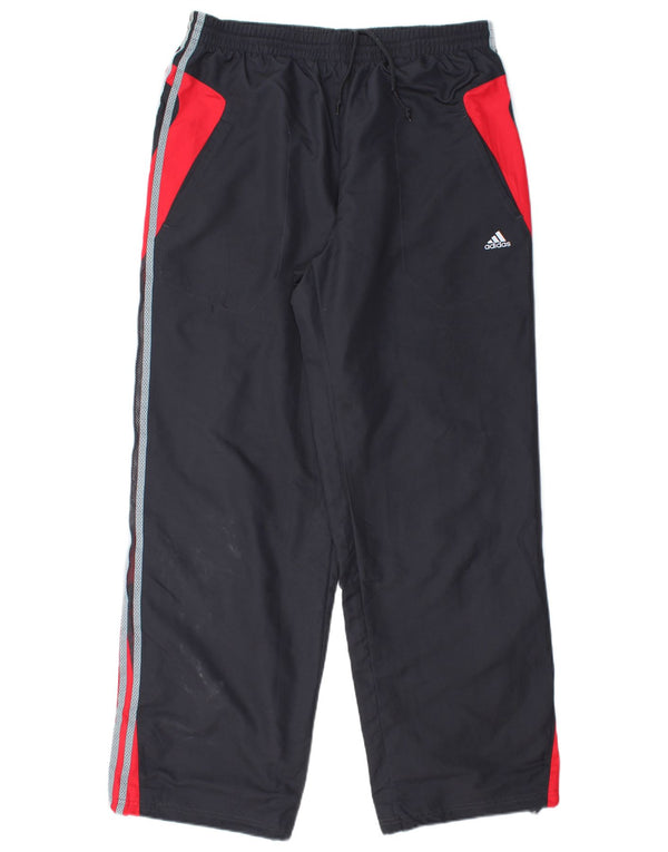 Adidas Mens Climacool Tracksuit Trousers Large  Black Colourblock Polyester