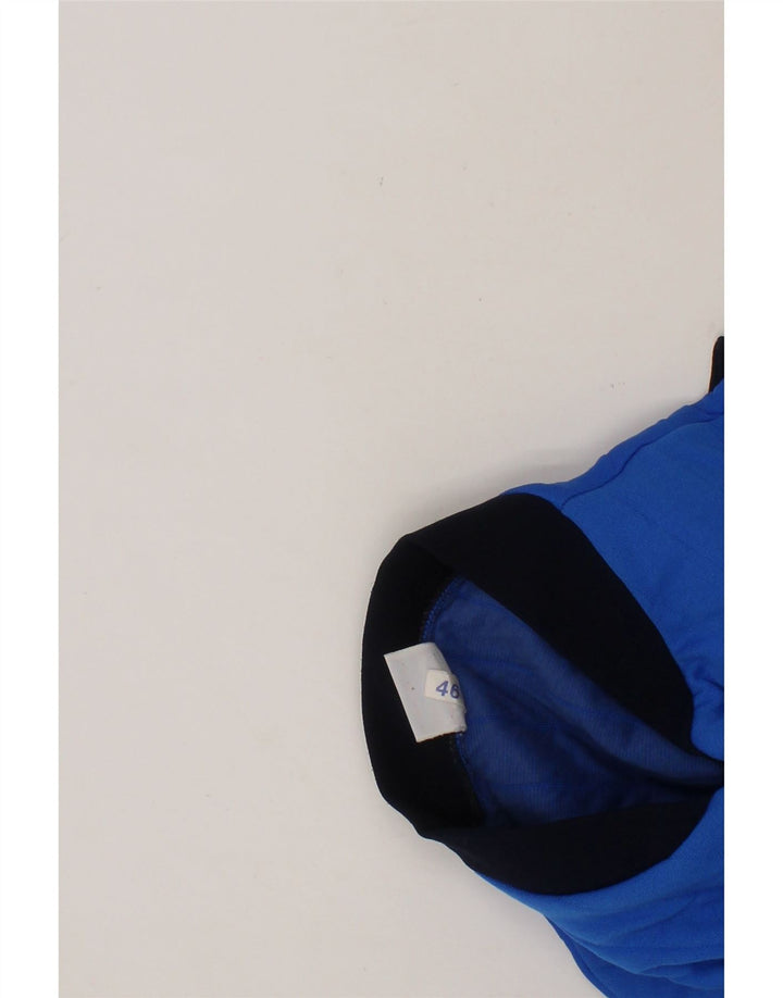 VINTAGE Boys Tracksuit Top Jacket 11-12 Years Blue Colourblock Vintage Vintage and Second-Hand Vintage from Messina Hembry 
