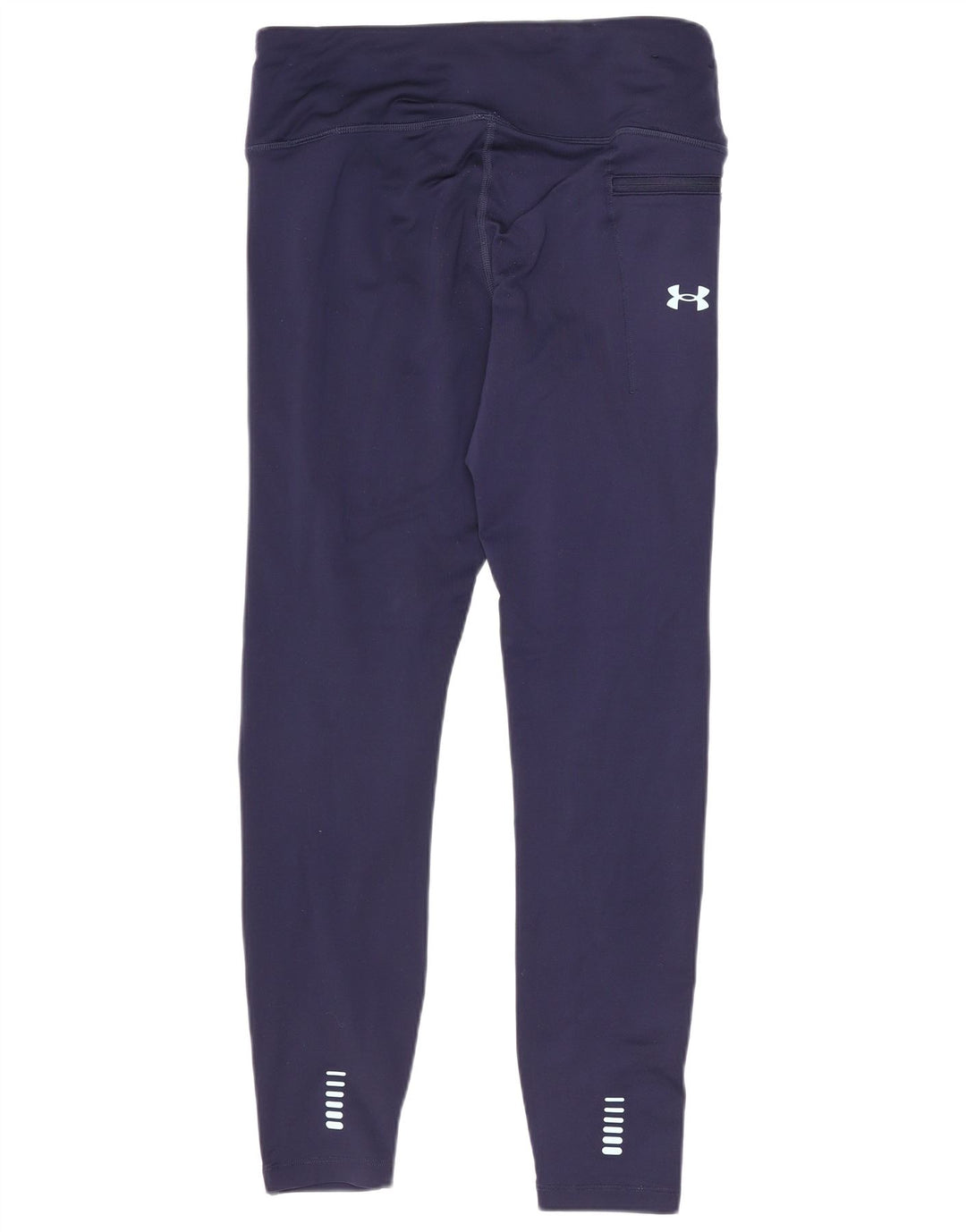 Under Armour Grafiske Leggings til kvinder UK 12 Medium Navy Blue Polyester