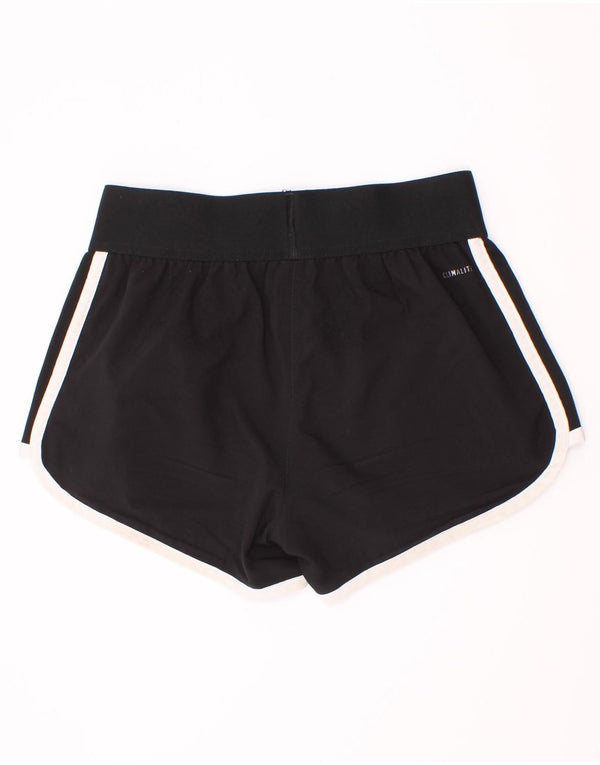 Adidas Girls Climalite Sportshorts 9-10 år Sort Colourblock Polyester