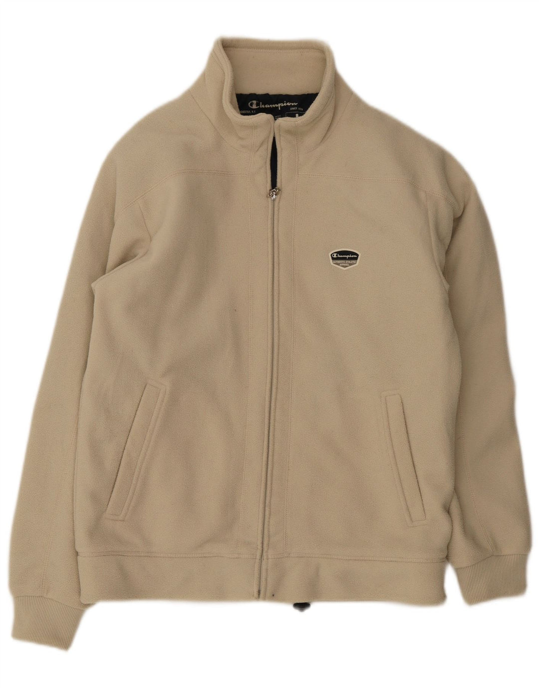 Champion Dame Fleecejakke UK 16 Stor Beige Polyester