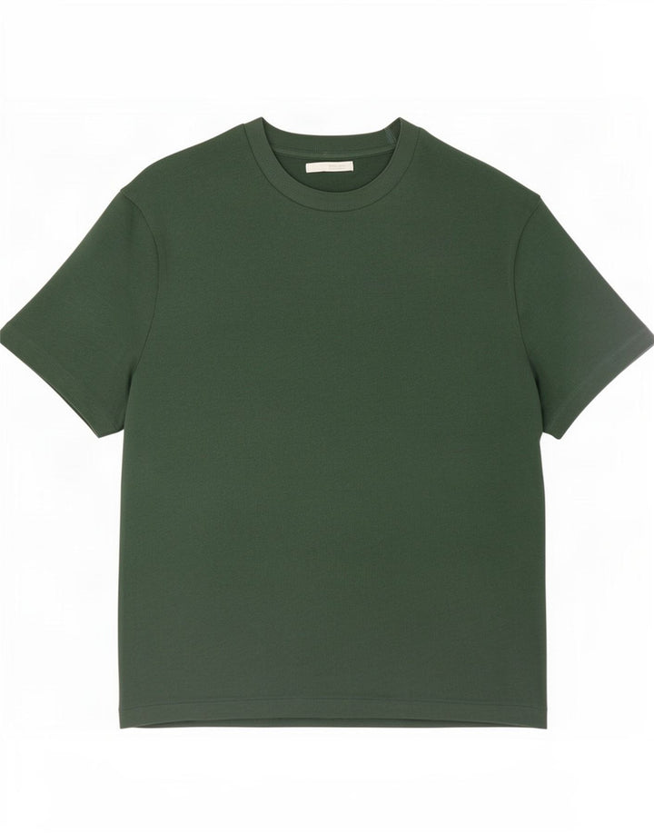 Zara Herre T-Shirt Top Stor Grøn