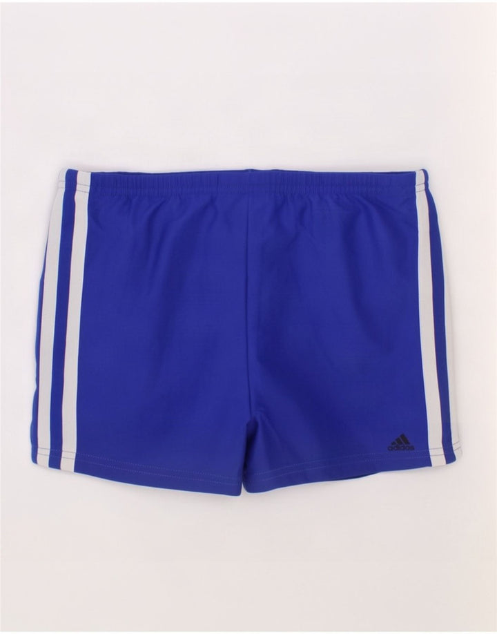 Adidas drenge badeshorts 13-14 år blå polyester