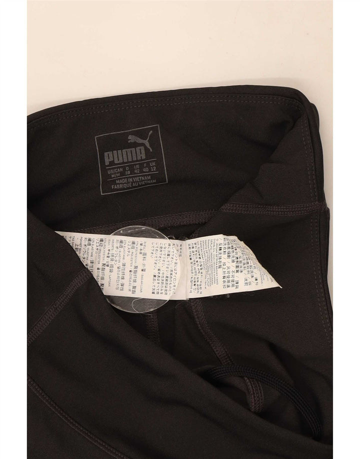 Puma Dame Leggings UK 12 Medium Sort Polyester