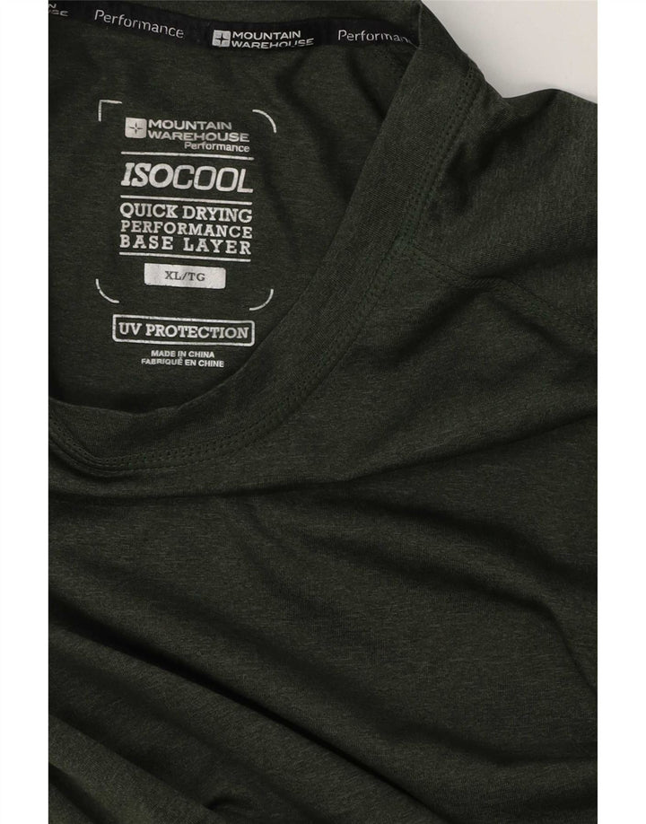 Mountain Warehouse Herre IsoCool T-Shirt Top XL Grøn