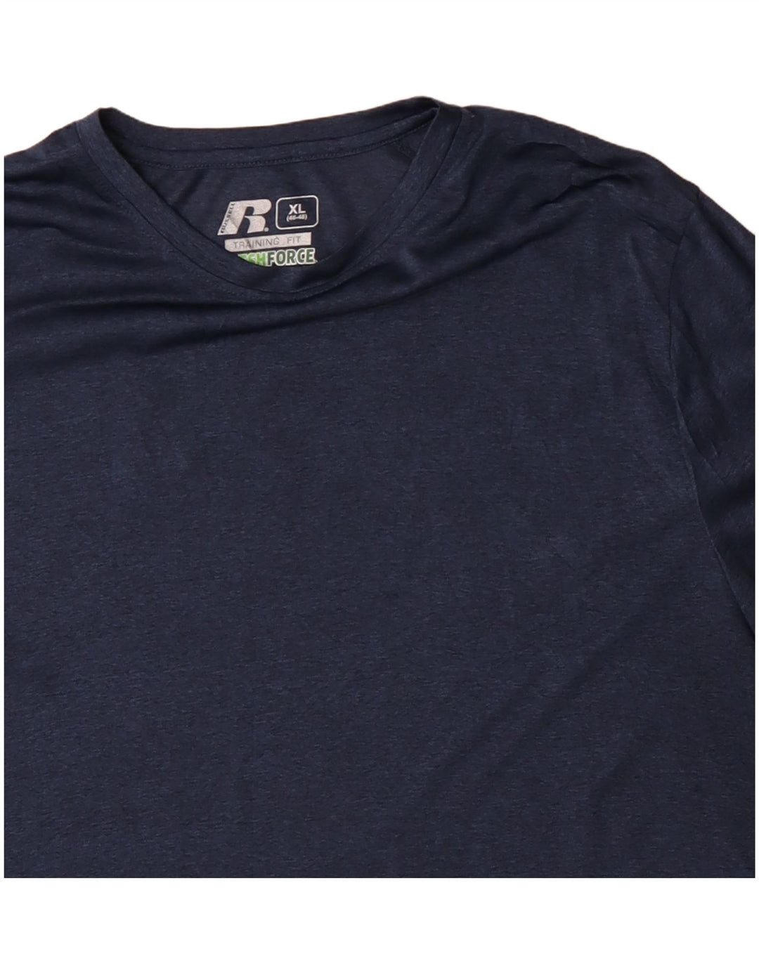 RUSSELL ATHLETIC Herre T-Shirt Top XL Navy Blue Polyester
