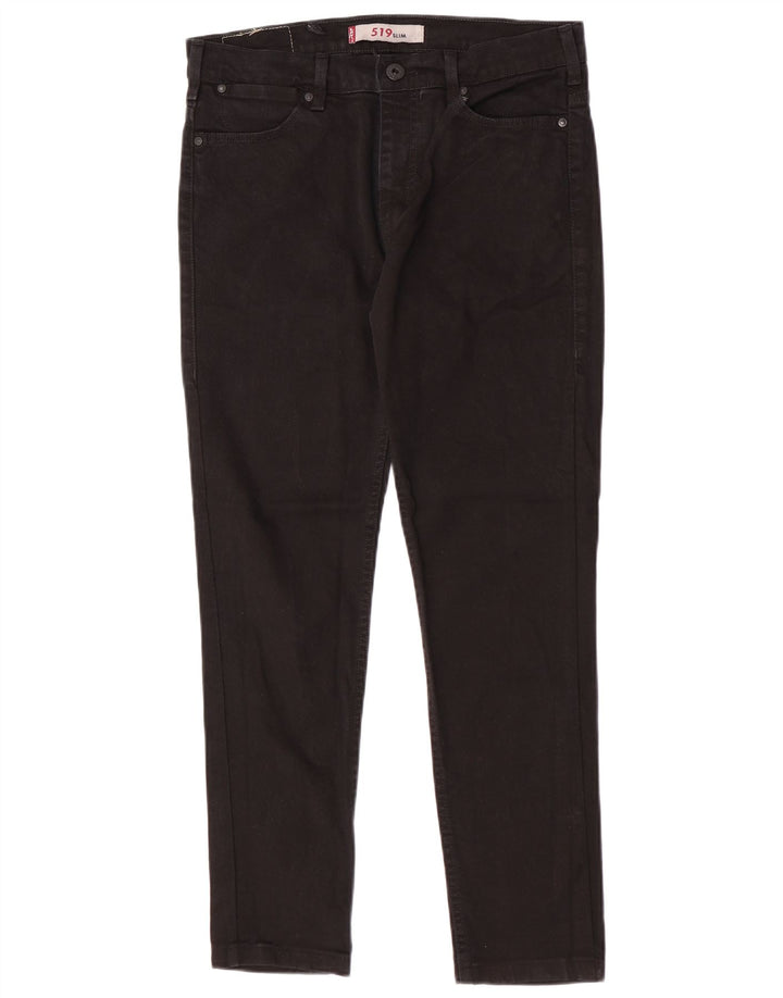 Levi's Herre 519 Slim Jeans W33 L30 Sort Bomuld