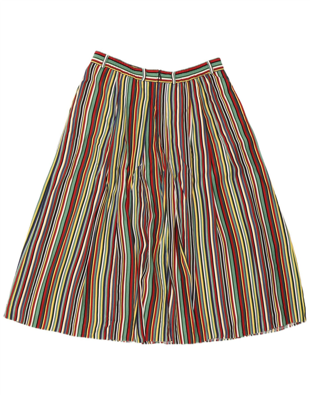 Gerry Weber Plisseret nederdel til kvinder EU 46 XL W32 Flerfarvet stribet