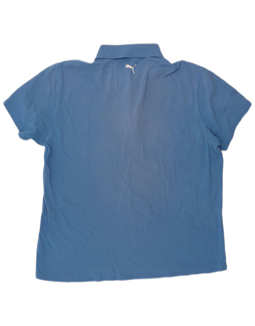 PUMA Poloshirt til mænd XL Blå Bomuld