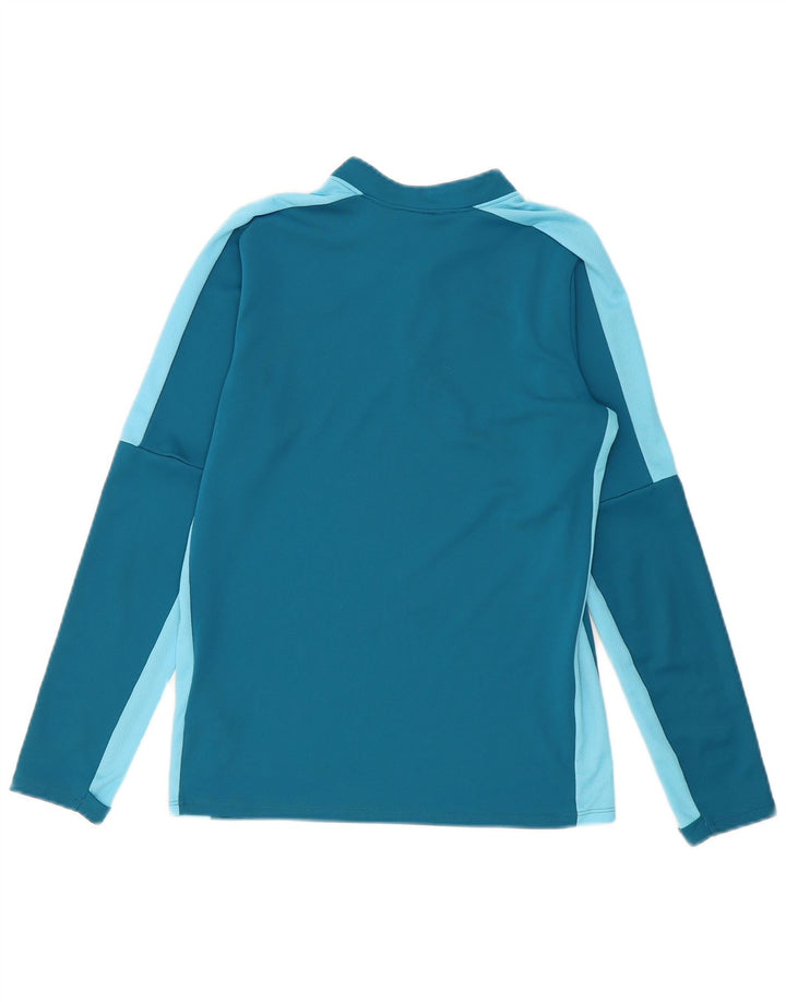 NIKE Girls Dri Fit Pullover Træningsdragt Top 12-13 år Stor Blå