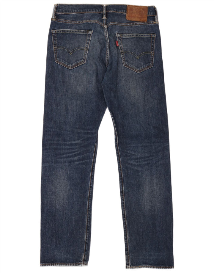 Levi's Straight Jeans til mænd W30 L30 blå bomuld