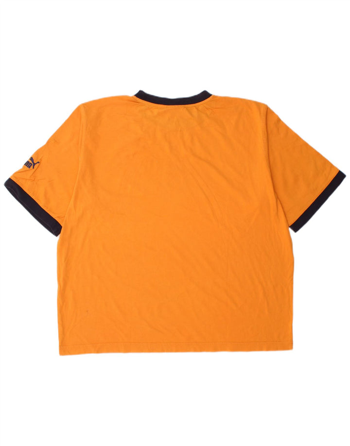 Puma Herre Grafisk T-Shirt Top XL Orange