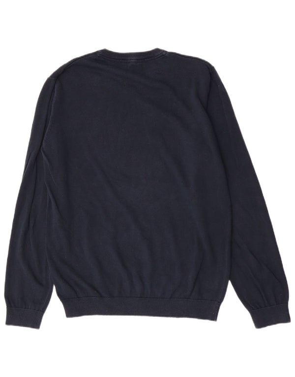 Marks & Spencer Boys V-hals sweater 15-16 år Marineblå bomuld