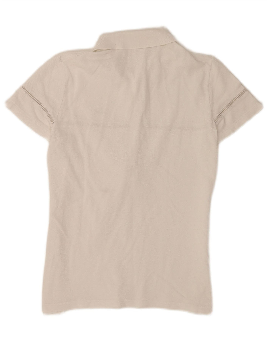 Lacoste Womens Regular Polo Shirt Størrelse 40 Medium White