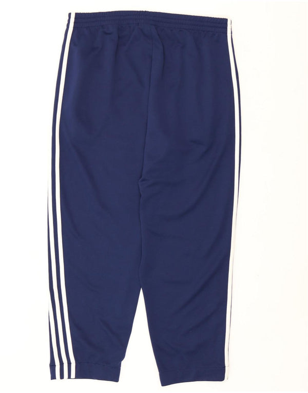 Adidas Træningsdragtsbukser til mænd UK 46/48 XL Navy Blue Polyester