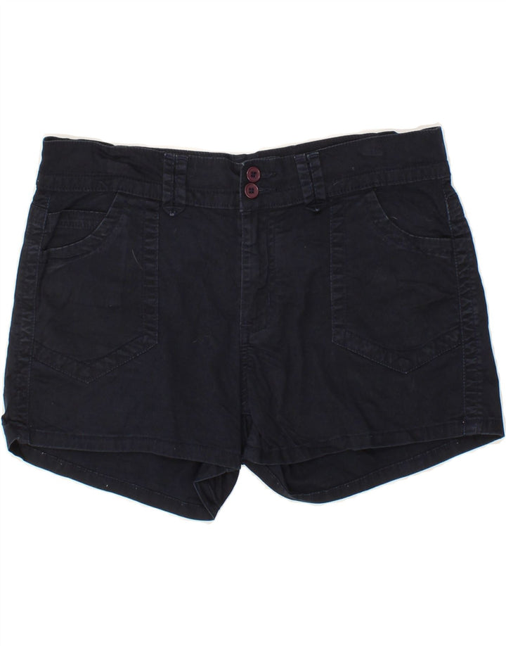 LEE Womens Hot Pants US 6 Medium W30  Navy Blue Cotton Vintage Lee and Second-Hand Lee from Messina Hembry 