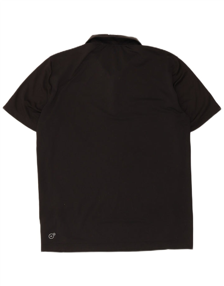 Puma Herre Golf Polo Shirt Stor Sort Polyester