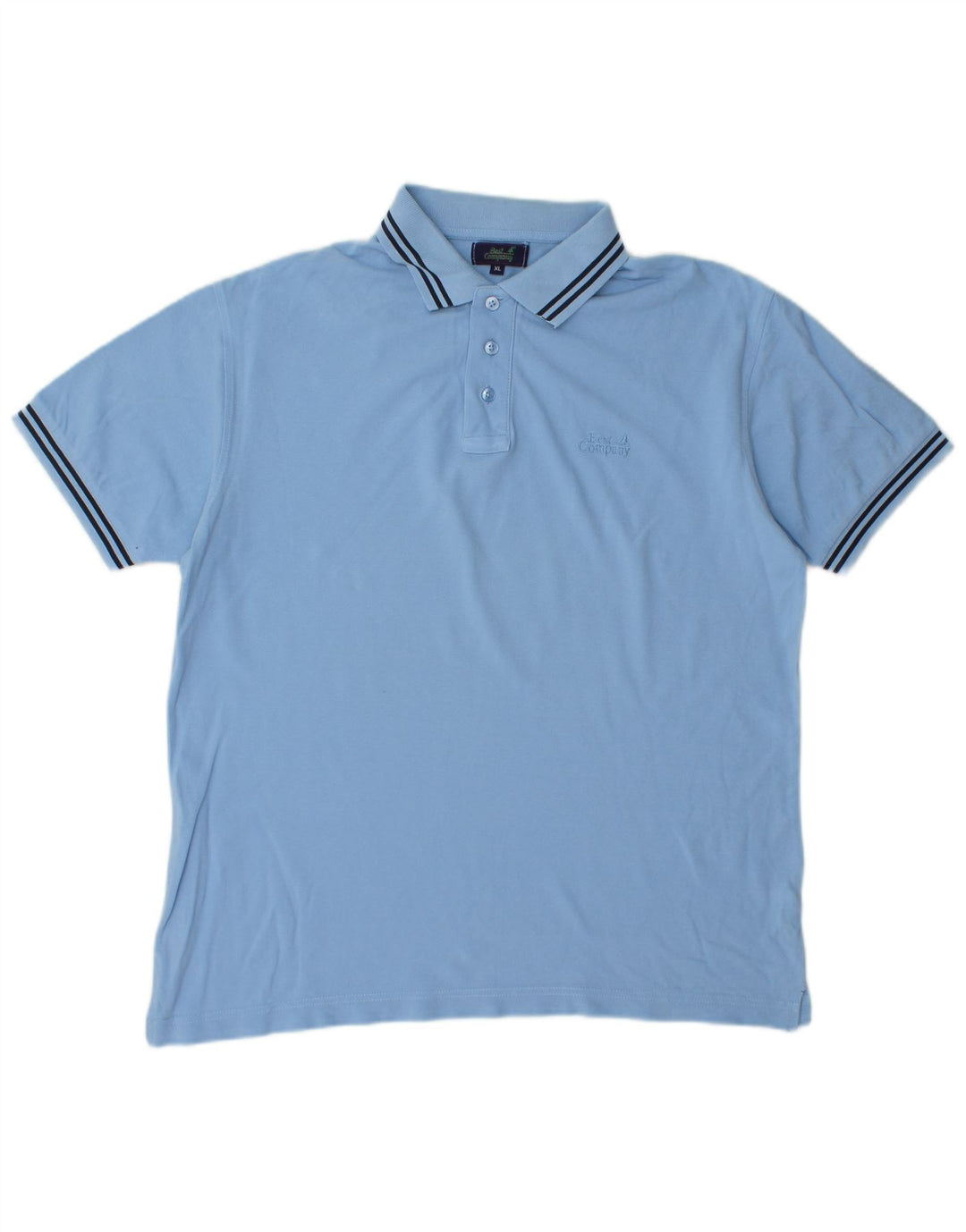Best Company Herre Polo Shirt XL Blå Bomuld