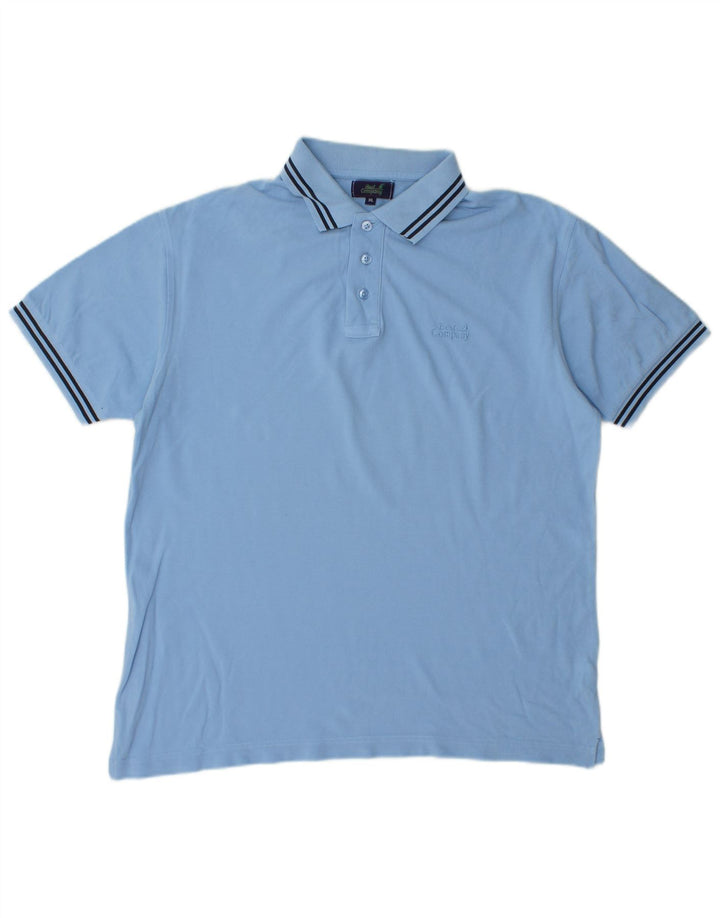 Best Company Herre Polo Shirt XL Blå Bomuld