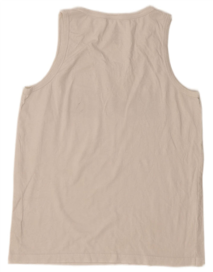 Converse Grafisk Vest Top UK 10 Small White