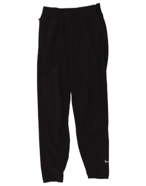Nike Dame Dri Fit træningsdragt Bukser UK 6 XS Sort