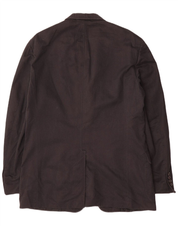 Polo Ralph Lauren Herre 3-knaps blazerjakke UK 38 Medium Sort Bomuld