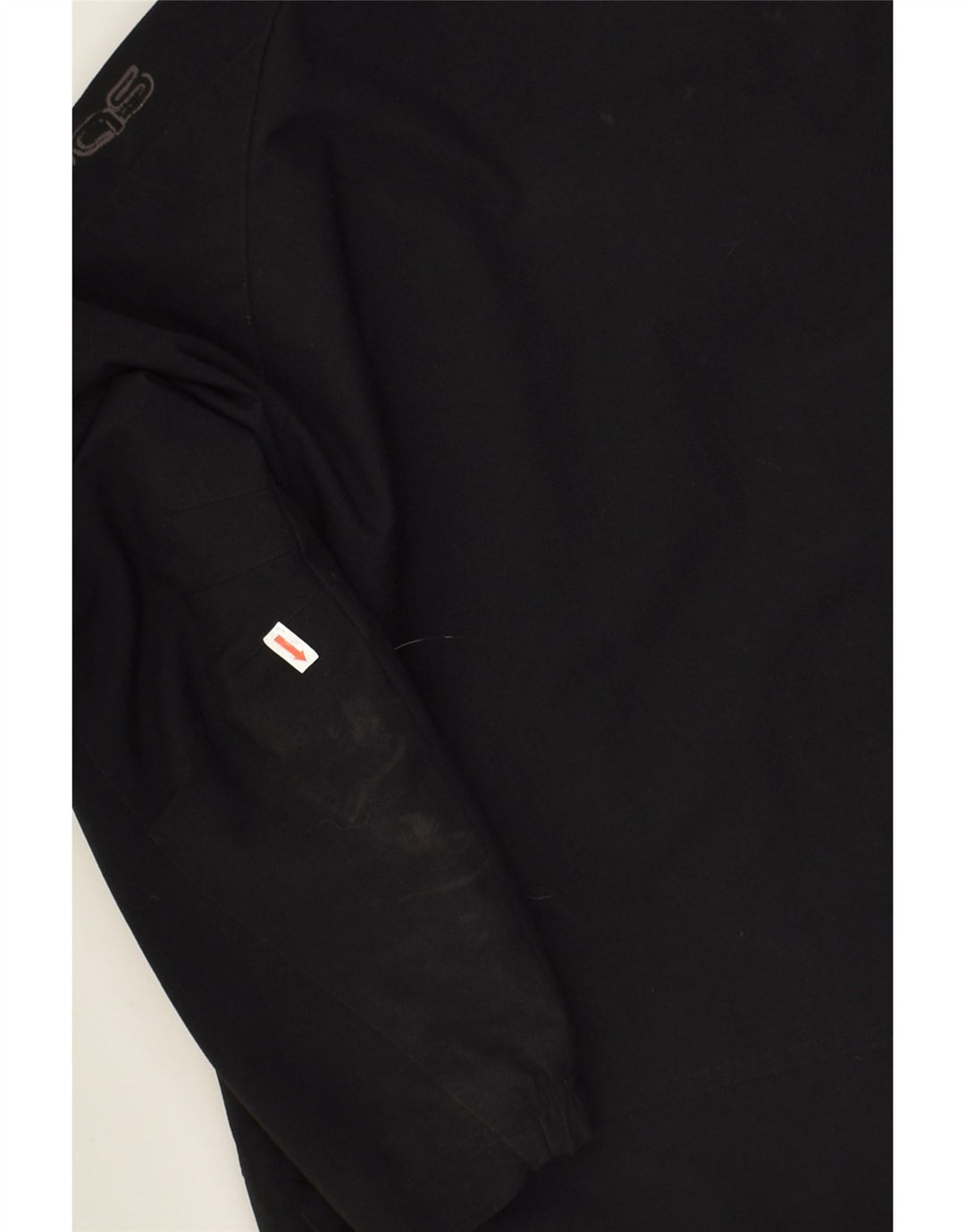 ADIDAS Boys Windbreaker Jacket 9-10 Years Black Polyamide | Vintage Adidas | Thrift | Second-Hand Adidas | Used Clothing | Messina Hembry 