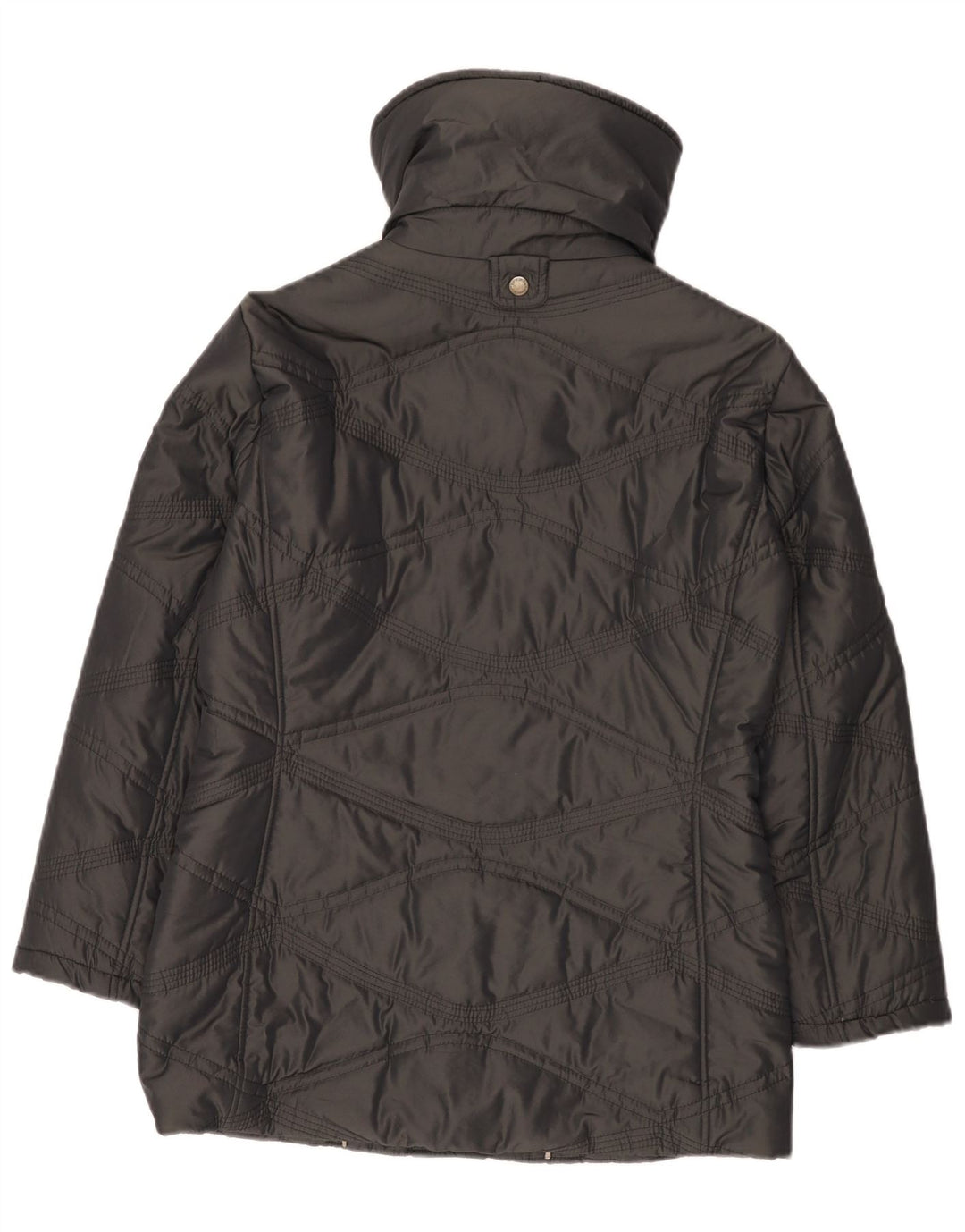 Perte by Krizia Dame polstret jakke UK 12 Medium Black